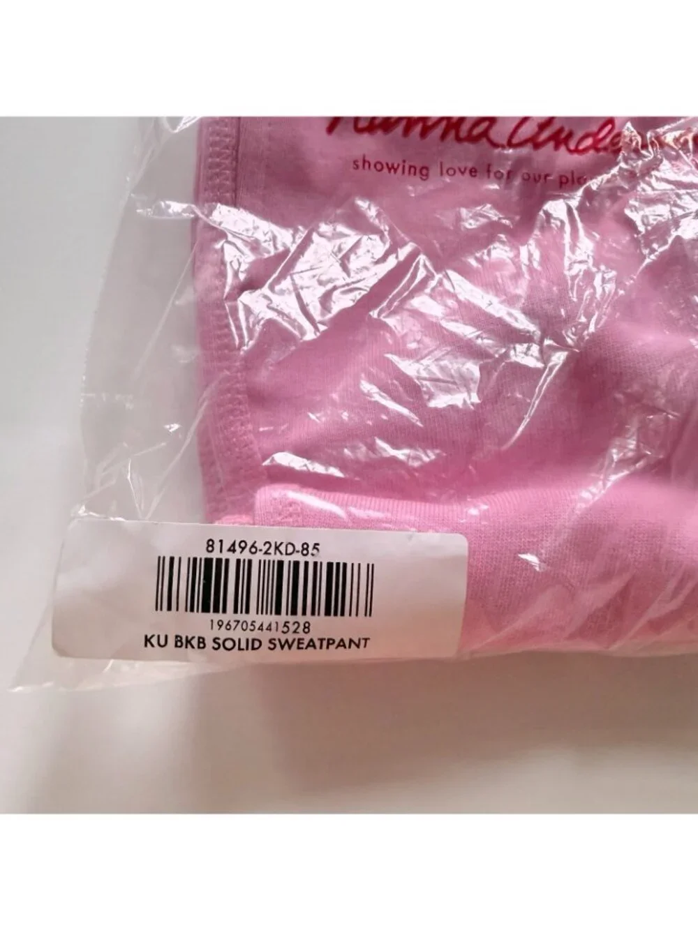 Hanna Andersson Girl Pink French Terry Sweatpants size 2T 85 cm